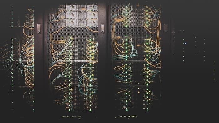 Data center dan server rack